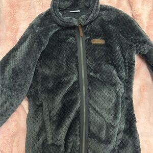 Columbia Charcoal Fleece Jacket